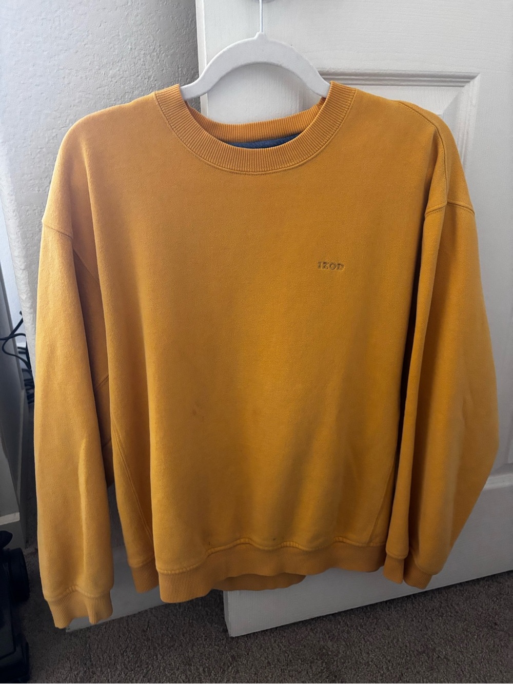 IZOD Mustard Crewneck Sweatshirt